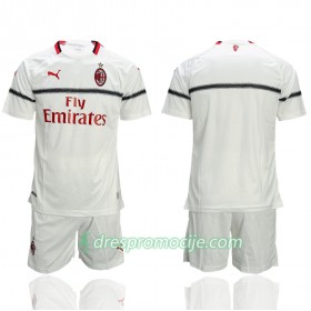 AC Milan Dres Dječji Gostujući 2018/19 Kratkih Rukava